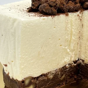 Brownie Cheese Cake artesanal de Pandejuevo, Cee e A Coruña