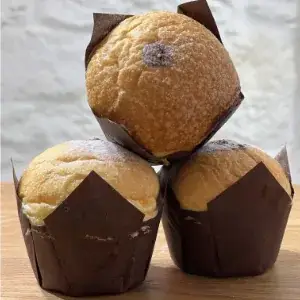 Mini boliños de avelá e chocolate, capricho individual de Pandejuevo