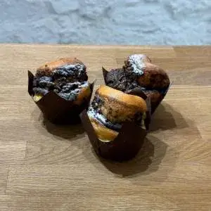 Mini roliños dos Cárpatos con chocolate e avelá, Pandejuevo