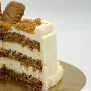 Tarta Carrot Cake artesanal de cenoria e noces, Pandejuevo