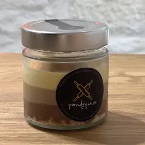 Vasiños de postre individuais artesanais, Pandejuevo Cee e A Coruña